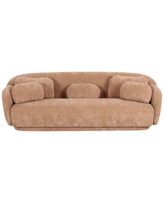 TOV Furniture Tov Furniture Misty Textured Knubby Fabric Sofa