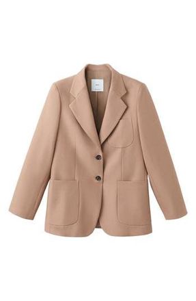 Mango Natalie Blazer in Medium Brown at Nordstrom Rack