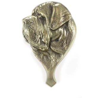 OEM Mast&iacute;n Ingl&eacute;s, Mast&iacute;n - Aldaba De Puerta Con Forma De Cabeza De Perro, Aldaba De Lat&oacute;n, Decoraci&oacute;n De Puerta Retro De Art-dog