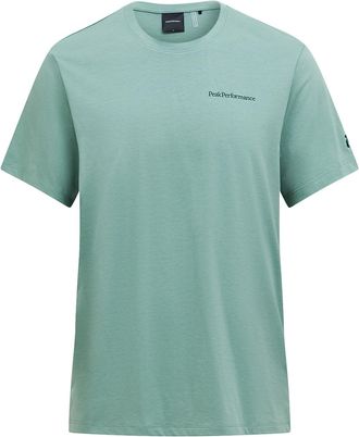 Peak Performance Mens Explore Logo T-Shirt Green XXL