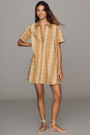Maeve Pollie Swing Tunic Mini Dress