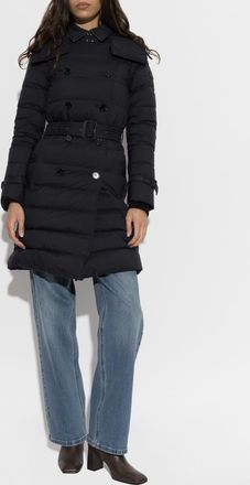 Burberry Padded Jacket Audley, Womens, Navy Blue