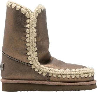 Mou Laarzen - Dames - Winterlaarzen - Bruin - 39 EU - Schoenen