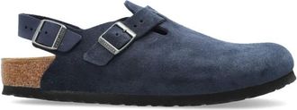 Birkenstock Heren, Schoenen, Blauw, Maat: 40 EU Su&egrave;de