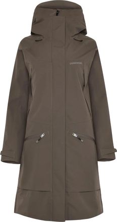 Didriksons 1913 Ilma Parka - Dames - Parka Jassen - Bruin - 3XL - Jassen