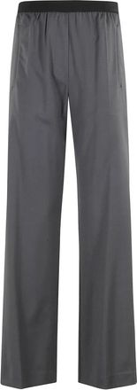 Tela Canvas Stormo Broek- Donkergrijs Elastiek - Dames - Straight fit broeken - Grijs - XS - Broeken