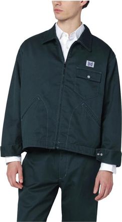 Needles Rw 211 Jacket - Heren - Zomerjassen - Groen - M - Katoen - Jassen