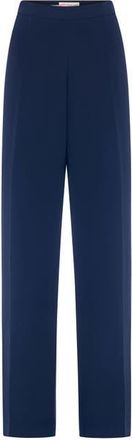 Maison Common Wide Leg Travel Save Trousers in Navy at Nordstrom, Size 32