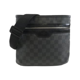 Louis Vuitton Graphite Coated Canvas Shoulder Bag (Pre-Owned)