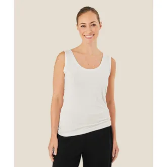 Masai Maels Scoop Neck Vest in White at Nordstrom, Size Xx-Large