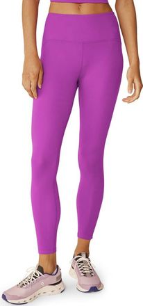 Beyond Yoga POWERBEYOND Strive High Waisted Midi Leggings in Violet Berry at Nordstrom Rack, Size X-Large