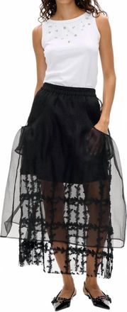 Baum Und Pferdgarten Womens Sevara Skirt In Black