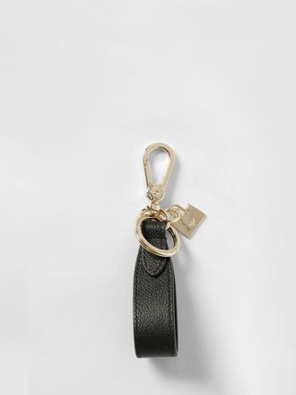 Emporio Armani Portachiavi in pelle ed ottone