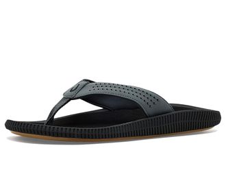 Olukai Ulele Mens Sandals Dark Shadow/Lava Rock : 11 D - Medium, Synthetic