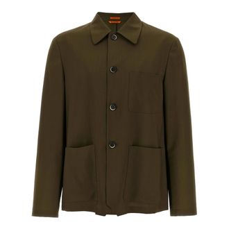 Barena Heren, Jassen, Groen, Maat: M