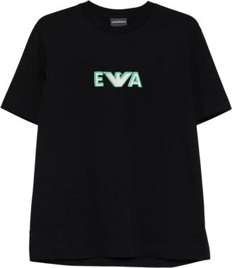 Emporio Armani Black Short Sleeves T-Shirt