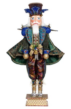Mark Roberts Peacock Nutcracker, Large in Royal Blue at Nordstrom
