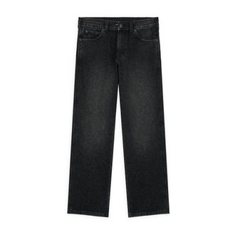 Dickies Straight Jeans, male, Black, Size: W32 L32 954 Relaxed Straight Work Pant