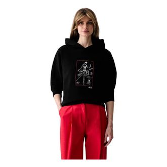 Karl Lagerfeld Mujer, Sudaderas, Negro, Talla: XS