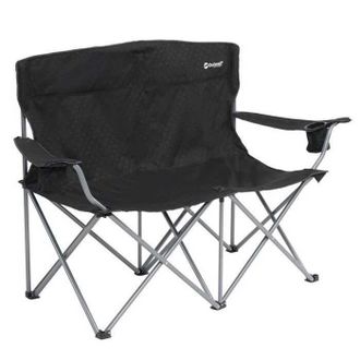 Outwell Catamarca Sof&aacute; Canap&eacute; Camping Negro Confortable
