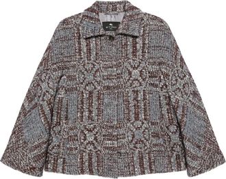 Etro Giacca a fantasia - Blu