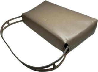 Givenchy Pre-owned Shoulder Bags, female, Gray, Size: ONE SIZE Pre-owned Shoulder Bag