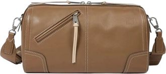 Paul Smith M1A-8270 Ushowl - Heren - Weekendtassen - Bruin - ONE Size - Leer - Tassen