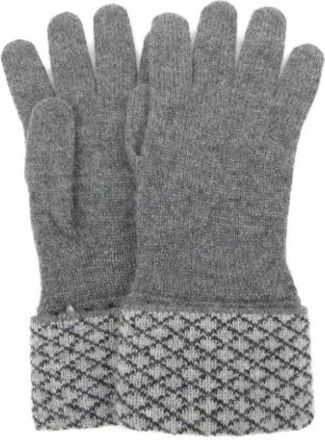 Chanel Pre-owned Accessories, female, Gray, Size: ONE SIZE Pre-owned Cashmere Warm Gloves