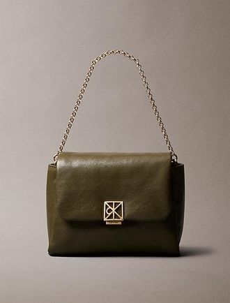 Calvin Klein Bandolera Acolchada Con Herrajes De Emblema