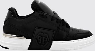 Philipp Plein Sneakers Super Street in pelle con logo Hexagon in gomma