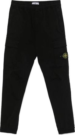 Stone Island Cargo Jogger Broek - Heren - Slim Fit Broeken - Zwart - W29 - Katoen - Broeken