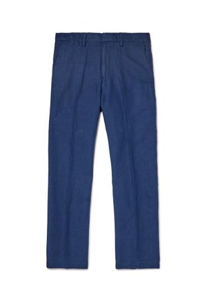 Polo Ralph Lauren Straight-Leg Linen and Cotton-Blend Trousers