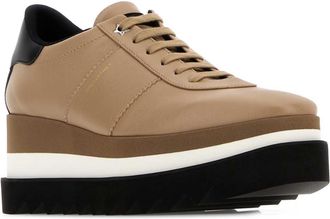Stella McCartney Womens Biscuit Alter Mat Sneakelyse Sneakers Taupe Copolyurethane