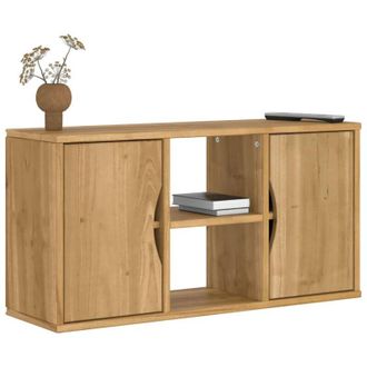 vidaXL Vidaxl - Mobile Porta tv odda 79x24x40 cm in Legno Massello di Pino