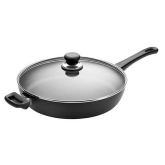 Scanpan Classic 12-1/2 Inch Saute Pan with Lid in Black at Nordstrom