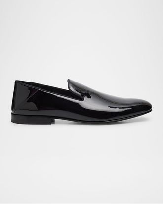 Stuart Weitzman Men & apos;s Buzz Patent Leather Loafers