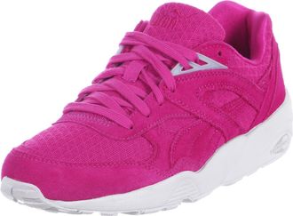Puma Puma R698 Mesh Evolution Womens Mens Blue Purple Trainers 357465 02 01