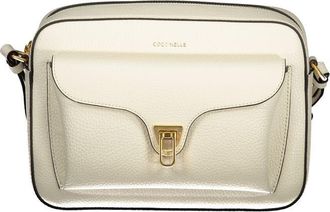 Coccinelle Bianco Leather Womens Womens Bag