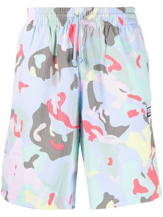 adidas Shorts R.Y.V. con stampa - Blu