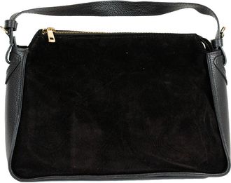 Persaman New York Talia Suede Shoulder Bag in Black at Nordstrom Rack