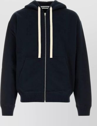 Jil Sander cotton hooded jacket
