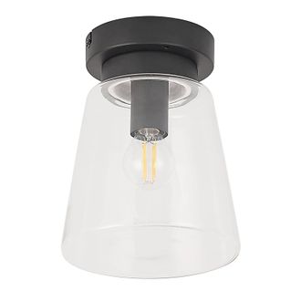 Lindby L&aacute;mpara De Techo carmalin En Negro Metal - Lindby