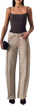 LE JEAN Nomad Tuck Jean In Desert Sands