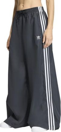adidas Womens Firebird Track Pants - Black/White Size L