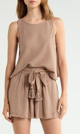 Elan Drawstrong shorts in Brown at Nordstrom, Size X-Small