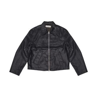 Our Legacy Mini Jacket Worker - Heren - Zomerjassen - Zwart - L - Jassen