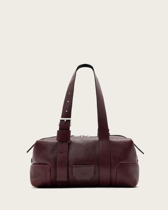 AllSaints Ares Grain Leather Shoulder Bag