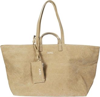 A.P.C. A.p.c., Tassen, Dames, Beige, ONE Size, Tote Bags