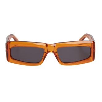 Palm Angels Unisex Rectangular Sunglasses for Men and Women PERI055S24PLA0012007 - Orange - One Size