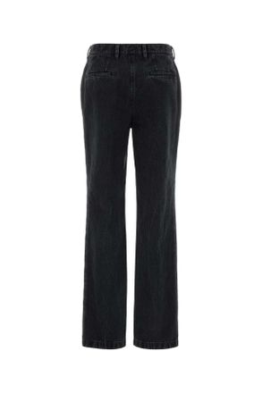 Rier Womens Black Denim Jeans Anthracite Exterior: Cotton